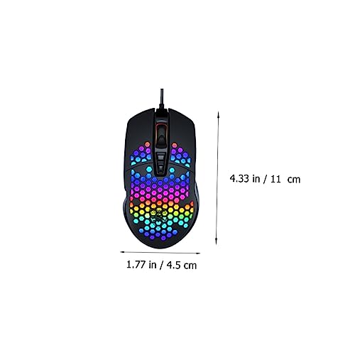 Veemoon Gaming-Maus Mit Kabel Für Pc Desktop-Computer Optische Maus Kreative Spielmaus Kabelgebundene Maus Für Home Entertainment Bild 2
