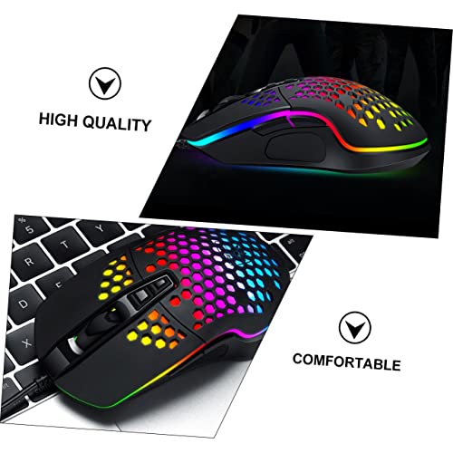 Veemoon Gaming-Maus Mit Kabel Für Pc Desktop-Computer Optische Maus Kreative Spielmaus Kabelgebundene Maus Für Home Entertainment Bild 3