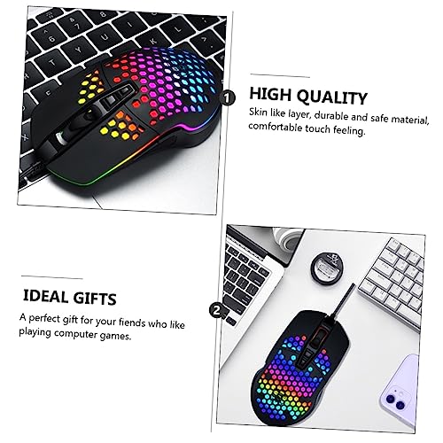 Veemoon Gaming-Maus Mit Kabel Für Pc Desktop-Computer Optische Maus Kreative Spielmaus Kabelgebundene Maus Für Home Entertainment Bild 4
