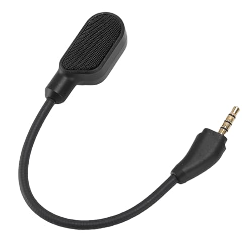 Ersatzmikrofon für Hyper X Cloud III Wired/Wireless Gaming -Kopfhörer, 3,5 Mm Abnehmbarer Rauschunterdrückungsmikrofonboom, Einstellbares Design, Einstellbares Design Bild 2