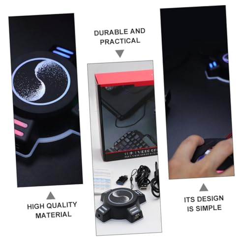 SHINEOFI Gaming-Controller-Adapter Für Maus Und Tastatur Kompatibles Zubehör Für Spielkonsolen Tragbar Und Einfach Zu Bedienen Bild 3