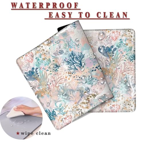 Mauspad XXL 1200x600x4mm Wasserdicht Schreibtischunterlage rutschfeste Speed Gaming Mousepad Sea Groß Desk Mouse Mat Maus Pad, Schreibtisch Unterlage Deko für PC, MacBook, Laptop, Home Office Bild 2