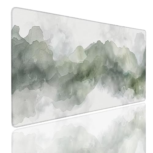 Mauspad XXL 1400x800x4mm Wasserdicht Schreibtischunterlage rutschfeste Speed Gaming Mousepad Shabby (1) Groß Desk Mouse Mat Maus Pad, Schreibtisch Unterlage Deko für PC, MacBook, Laptop, Home Office Bild 1
