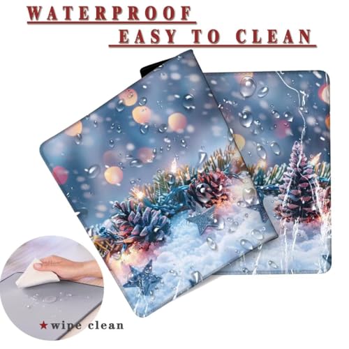 Mauspad XXL 1400x800x4mm Wasserdicht Schreibtischunterlage rutschfeste Speed Gaming Mousepad Silver (1) Groß Desk Mouse Mat Maus Pad, Schreibtisch Unterlage Deko für PC, MacBook, Laptop, Home Office Bild 2