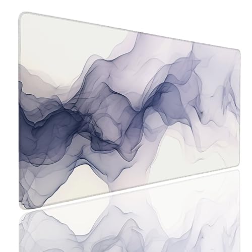 Mauspad XXL 1400x800x4mm Wasserdicht Schreibtischunterlage rutschfeste Speed Gaming Mousepad Shape (2) Groß Desk Mouse Mat Maus Pad, Schreibtisch Unterlage Deko für PC, MacBook, Laptop, Home Office Bild 1