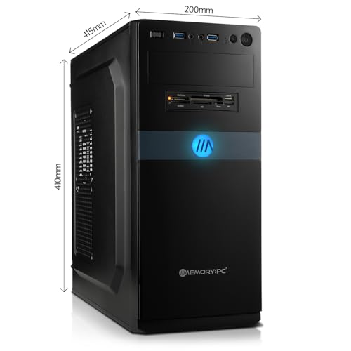 Komplett PC Set Business & Office Ryzen 7 5700G, 16 GB DDR4 RAM, 1 TB M.2 NVMe SSD, Windows 11 Pro inkl. 24" Monitor + Tastatur und Maus Bundle Bild 2