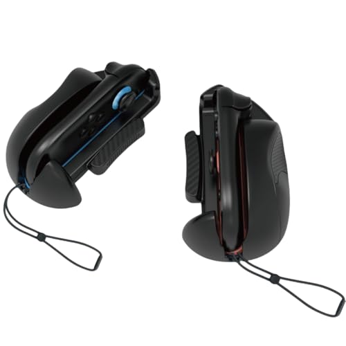 1 Paar Maus Controller für Switch 2, Gaming Controller Griff, Ergonomischer Maus Schutzständer, Verschleißfester Rutschfester Griff (schwarz) Bild 1