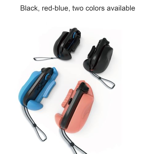 1 Paar Maus Controller für Switch 2, Gaming Controller Griff, Ergonomischer Maus Schutzständer, Verschleißfester Rutschfester Griff (schwarz) Bild 5