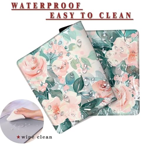 Mauspad XXL 1400x800x4mm Wasserdicht Schreibtischunterlage rutschfeste Speed Gaming Mousepad Spring (3) Groß Desk Mouse Mat Maus Pad, Schreibtisch Unterlage Deko für PC, MacBook, Laptop, Home Office Bild 2