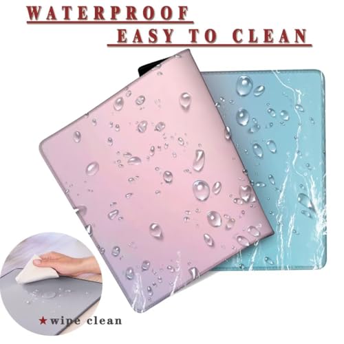 Mauspad XXL 900x600x4mm Wasserdicht Schreibtischunterlage rutschfeste Speed Gaming Mousepad Square (12) Groß Desk Mouse Mat Maus Pad, Schreibtisch Unterlage Deko für PC, MacBook, Laptop, Home Office Bild 2