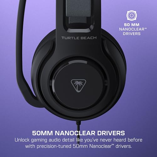 Turtle Beach Atlas 200 Wired PC Gaming Headset für PC, Gaming Konsolen und Mobilgeräte mit 3.5mm Klinke Bild 2
