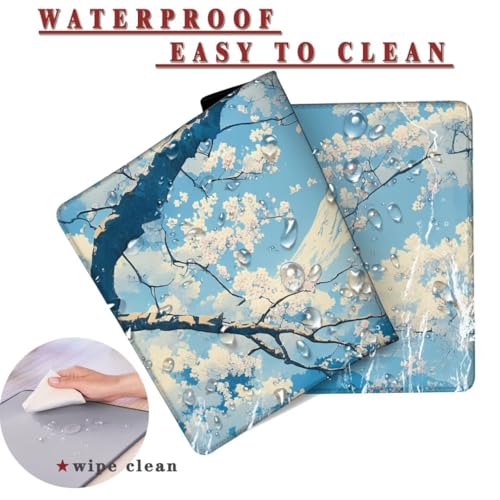 Mauspad XXL 900x600x4mm Wasserdicht Schreibtischunterlage rutschfeste Speed Gaming Mousepad Square (7) Groß Desk Mouse Mat Maus Pad, Schreibtisch Unterlage Deko für PC, MacBook, Laptop, Home Office Bild 2