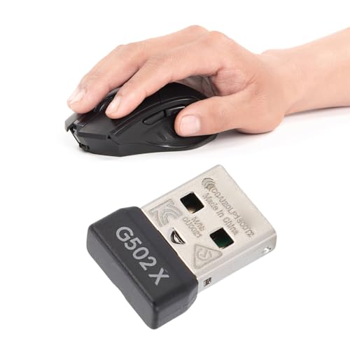 Goshyda USB Dongle Wireless Receiver für G502X G502X Plus Light -Feed -Gaming -Maus, Wireless Mausadapter, Schnelle Verbindung Bild 5