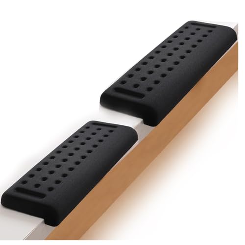 L-förmige Handballenauflage für Tastatur & Maus, 2-teiliges ergonomisches Wrist Rest Set, Handgelenkauflage & Armauflage Schreibtisch mit Rutschschutz – Komfortable Handgelenkstütze für Büro & Gaming Bild 6