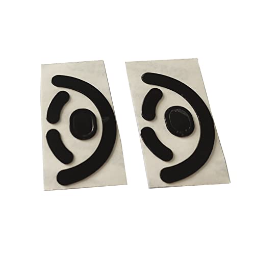 2 Sets/Pack Maus Füße Pad Skate Glides Aufkleber Für M650L / M750L Gaming Mäuse Gebogene Kanten Gaming Füße Fußpolster Fußpolster Weiße Aufkleber Bild 6