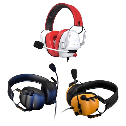 Gaming-Headsets für PC Kabelgebundene Kopfhörer mit Mikrofon 7.1 Surround Sound Computer USB Headsets für Laptop Streaming Bild 7