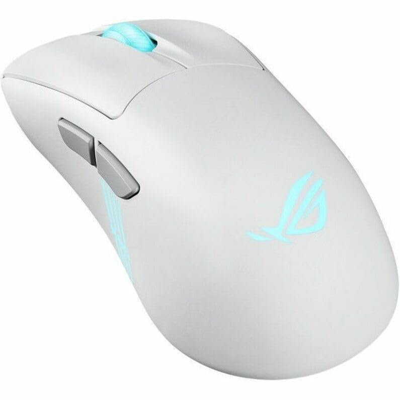 ASUS ROG Keris II Wireless-Gaming-Maus mit Ursprung – ergonomisch, 65 g, Tri-Mode Konnektivität, 42K DPI, bis zu 127 Stunden Akku, webbasierte Konfiguration, PC/Mac-Unterstützung Bild 4