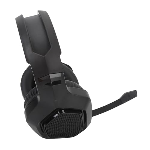 Pilipane Wireless Gaming Headset Active Rauschreduzierung Bluetooth 3,5mm verdrahtete Verbindung PC -Gaming -Kopfhörer mit Ultra niedriger Latenz für Switch Laptops Immersive (Schwarz) Bild 3