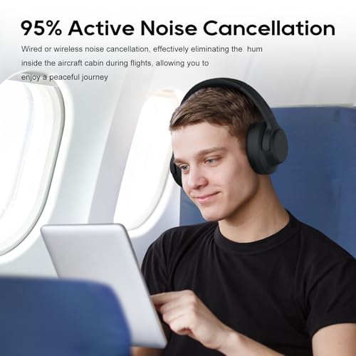 Srhythm NiceComfort 15 (2. Generation) Hybrid-Kopfhörer mit Geräuschunterdrückung, Bluetooth 6.0, mit geringer Latenz, räumlichem Audio, ENC, 120 Stunden Bild 2