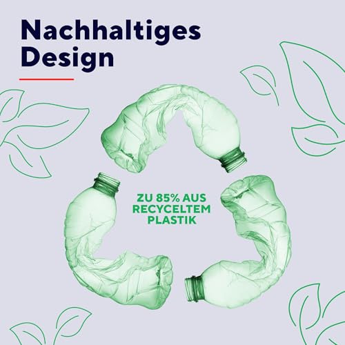 Trust Roha II Max USB Headset mit Mikrofon Over-Ear, Kopfhörer mit Kabel 180 cm, 85% Recyclingkunststoff, USB-C Headphones für PC Mac Office Chat Teams Videokonferenz Zoom, Schwarz Bild 7