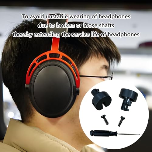 Ersatz-Schaft für CloudAlpha Gaming-Headsets, Kopfband, Reparaturteil für reibungslose Rotation, lange Lebensdauer Bild 4