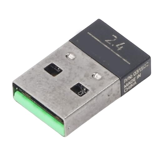 Annadue 2,4 GHz USB Empfänger, Hochgeschwindigkeits Dongle Adapter für PC Gaming Konsolen, Gaming Maus Ersatzteil, Hohe Latenzübertragung Bild 1
