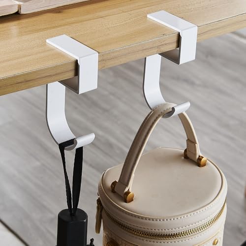 Kopfhörerhalter, Haken zum Aufhängen der Schreibtischkante, tragbarer Tischhaken für Computerzubehör, Studio-Schreibtisch für Gaming-Headset, Büro, Tassen und Kopfhörer (5 Formen) Bild 5
