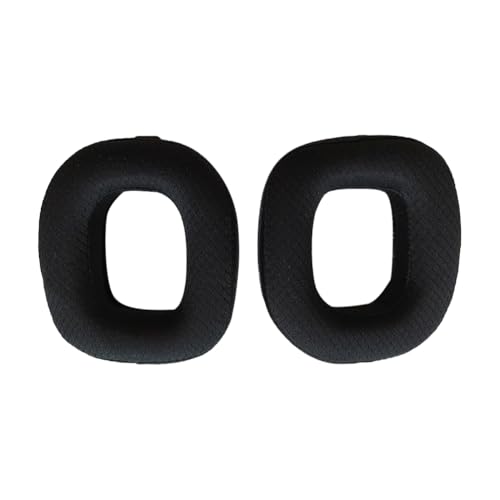Ersatz Ohrpolster für Logitech G Astro A50 Gen 4, Ersatzpolster für Logitech G Astro A50X/A50 Gen 5, Memory Foam Mesh (Schwarz) Bild 1