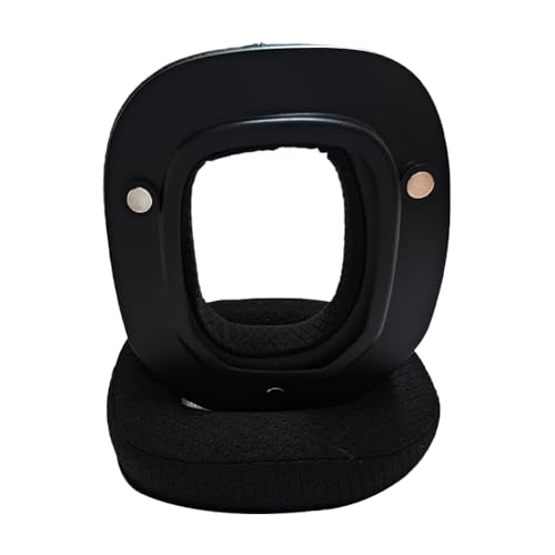 Ersatz Ohrpolster für Logitech G Astro A50 Gen 4, Ersatzpolster für Logitech G Astro A50X/A50 Gen 5, Memory Foam Mesh (Schwarz) Bild 3