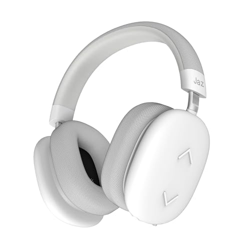 JAZ Pure Wave – Wireless Gaming On-Ear Kopfhörer, Niedrige Latenz, 3,5-mm-Klinkenanschluss, Mikrofon und Steuerung, Lade- und AUX-Kabel inklusive, für Smartphone, Tablet, Laptop, 50 Stunden Bild 1