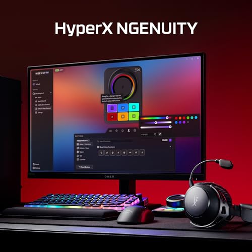 HyperX Cloud Alpha 2 Wireless Gaming Headset – 250 Std Akkulaufzeit, 53-mm-Doppelkammer-Treiber, Bluetooth & 2,4 GHz, RGB-Basisstation, Mikrofon, PC, PS5, PS4, Switch, Mobile, Schwarz Bild 6