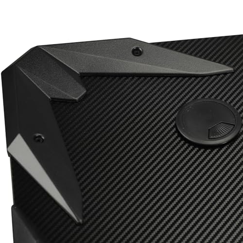 Pilipane Gaming -Schreibtisch Computertisch mit LED -Leuchten Moderne robuste Stahlbeine geräumig 1,4 m Design eingebauter Becherhalter Kopfhörer Ständer großes Maus -Pad für Home Study Bild 5
