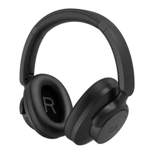Redragon H610 kabelloses Gaming-Headset für PS5, PS4, PC, Mac, NS – BT 5.3 mit ANC-Geräuschunterdrückung, 50 Stunden Akkulaufzeit, leicht, Over-Ear-Kopfhörer mit integriertem Mikrofon Bild 1