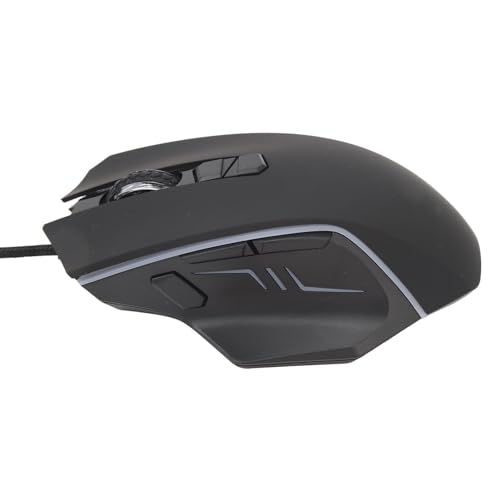 Denash Wired Bunfle Gaming Maus -LED Hochleistungs Ergonomische Computermaus für Home Office Schlafsaal ABS -Material Bild 4