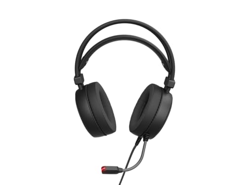 Genesis Neon 613 G2 Gaming Headset, Stereo Kopfhörer mit Mikrofon, 50mm Treiber, RGB Beleuchtung, Over-Ear, Lautstärkeregler, 3,5mm Klinke & USB, für PC & Laptop, Schwarz Bild 4