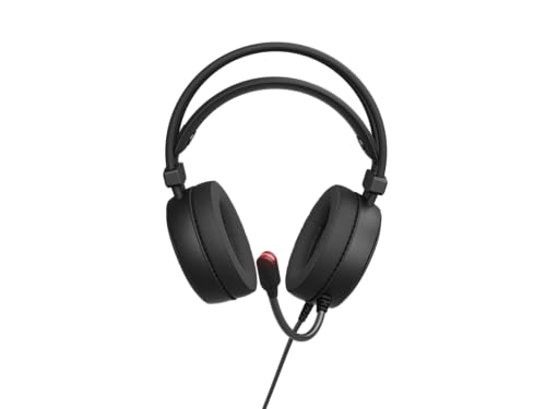 Genesis Neon 613 G2 Gaming Headset, Stereo Kopfhörer mit Mikrofon, 50mm Treiber, RGB Beleuchtung, Over-Ear, Lautstärkeregler, 3,5mm Klinke & USB, für PC & Laptop, Schwarz Bild 5