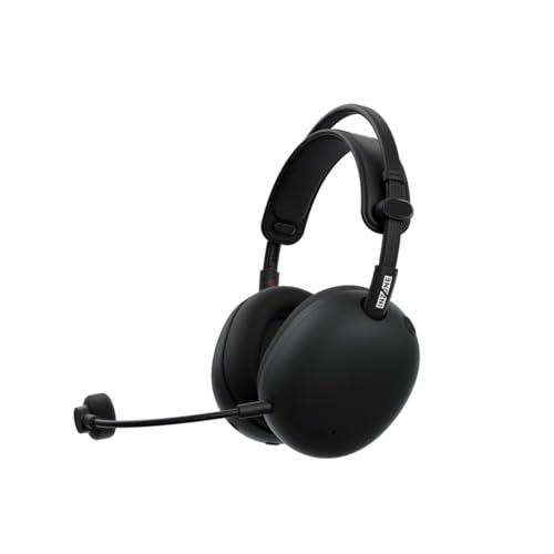 Sony INZONE H9 II kabelloses Gaming-Headset mit Noise Cancelling – mit Fnatic entwickelt, 360 Spatial Sound, Mikrofon mit KI-Rauschunterdrückung, 30h Akku, BT/LE/2,4 GHz/Kabel, PC – Schwarz Bild 1