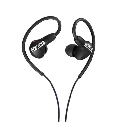 Sony INZONE E9 In-Ear-Gaming-Kopfhörer - entwickelt mit Fnatic, Sound-Isolierung, Einstellbarer EQ, USB-C Audio-Box, PC-Streaming - Schwarz Bild 1