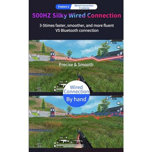 2X M3 Plug und Paly Gamepad Mobile Controller Gaming Tastatur Maus Konverter Bluetooth 5.0 für Android/IOS Adapter Bild 6