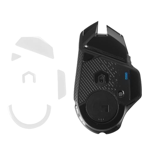 kwmobile Mouse Feet Sticker kompatibel mit Logitech G502 Wireless Ersatz Glider - Mausfüße passgenau - Maus Glides in Weiß Bild 5