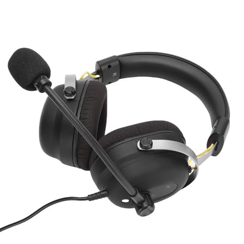 Gaming-Headset, 360°-Surround-Sound, ergonomischer Gaming-Kopfhörer, unterstützt Soundlokalisierung, 3,5-mm-Audiobuchse, Plug-and-Play Bild 1