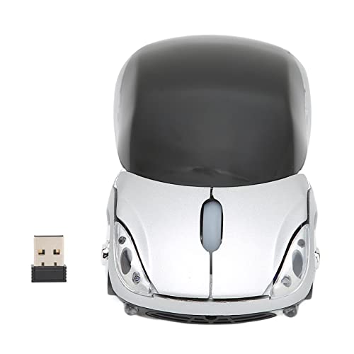 Maus für Drahtlose Autos, Sportwagen -Gaming -Maus mit 2,4 -GHz -drahtloser Verbindung für 7, ME, NT, 2000, XP, Vista, OS X Bild 2