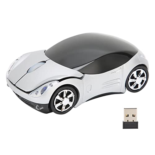 Maus für Drahtlose Autos, Sportwagen -Gaming -Maus mit 2,4 -GHz -drahtloser Verbindung für 7, ME, NT, 2000, XP, Vista, OS X Bild 3