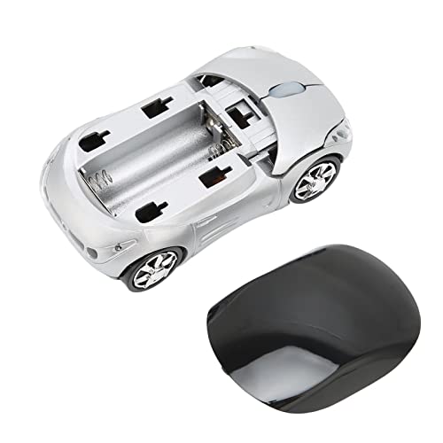 Maus für Drahtlose Autos, Sportwagen -Gaming -Maus mit 2,4 -GHz -drahtloser Verbindung für 7, ME, NT, 2000, XP, Vista, OS X Bild 4