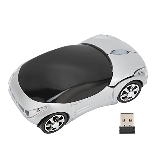 Maus für Drahtlose Autos, Sportwagen -Gaming -Maus mit 2,4 -GHz -drahtloser Verbindung für 7, ME, NT, 2000, XP, Vista, OS X Bild 5