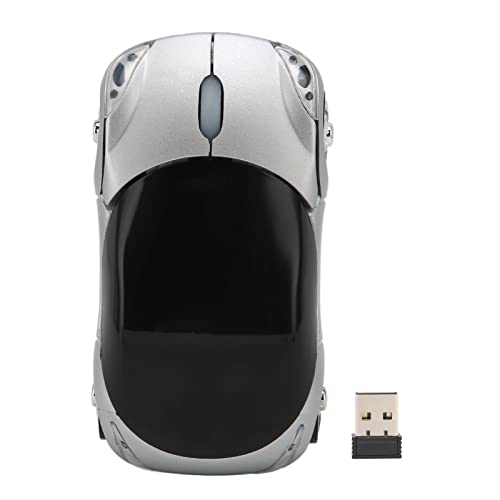Maus für Drahtlose Autos, Sportwagen -Gaming -Maus mit 2,4 -GHz -drahtloser Verbindung für 7, ME, NT, 2000, XP, Vista, OS X Bild 6
