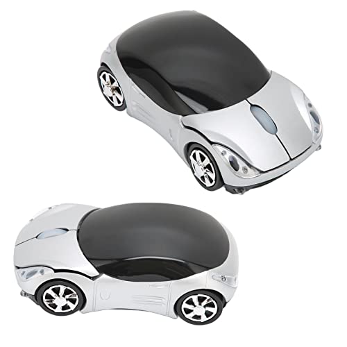 Maus für Drahtlose Autos, Sportwagen -Gaming -Maus mit 2,4 -GHz -drahtloser Verbindung für 7, ME, NT, 2000, XP, Vista, OS X Bild 7