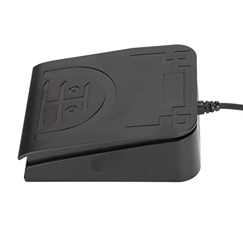 Denash USB -Fußschalter Pedal Ergonomisches Design Single -Tastatur Maus Gaming String Multimedia Funktionen Breite Anwendung Zum Spielen von Spielen Instrumentenkontrolle Bild 4