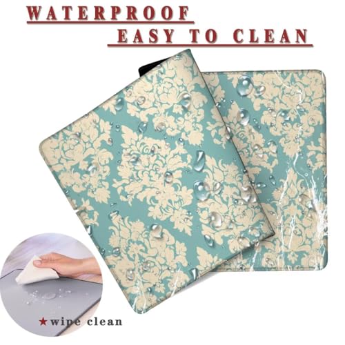 Mauspad XL 1000x400x4mm Wasserdicht Schreibtischunterlage Rutschfeste Speed Gaming Mousepad Turquoise (1) Groß Desk Mouse Mat Maus Pad, Schreibtisch Unterlage Deko für PC, Macbook, Laptop, Home Office Bild 2