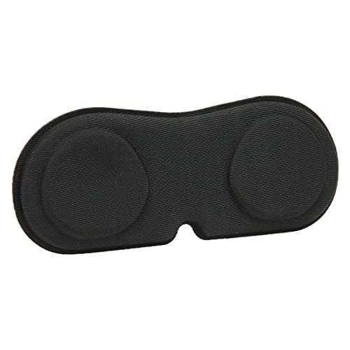 Denash VR -Objektivschutzkissen Anti -Scratch Waschantrage Tragbarer Objektivschutz für 2 VR Gaming Headset für Komfortable Sitzungen, Schwarzes Stoff Objektivschutzpolster für 2 Bild 1